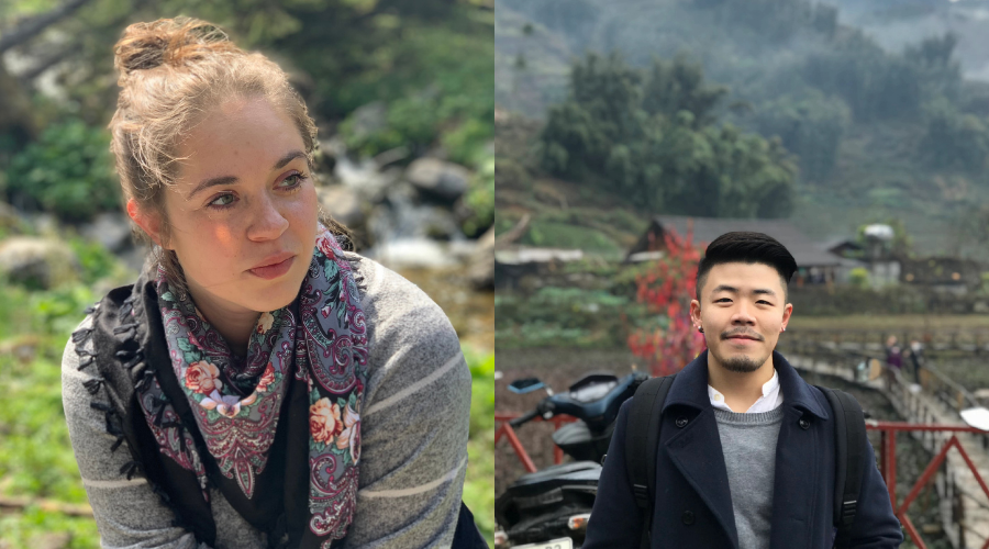Weronika Jurkiewicz ’15 (left) and Chanatip Tatiyakaroonwong ’18 (right) Weronika Jurkiewicz ’15 (left) and Chanatip Tatiyakaroonwong ’18 (right)