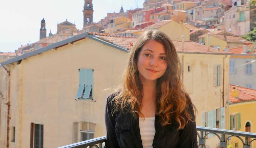 Safia Southey '21GS in Menton, France