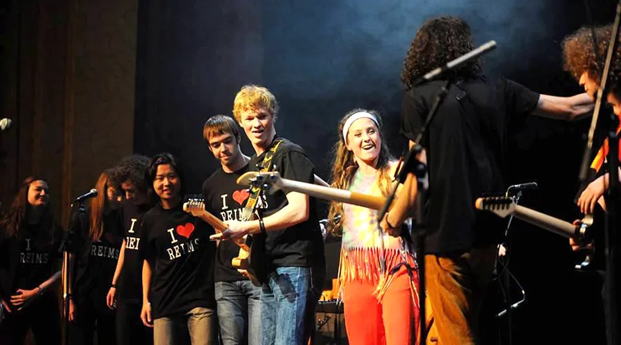 Chill Beenz performing on stage
