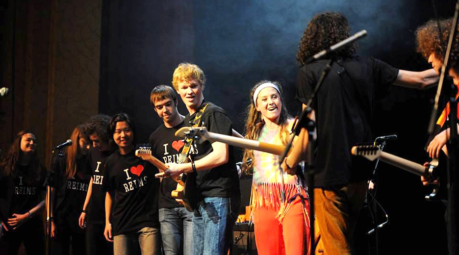 Chill Beenz performing on stage