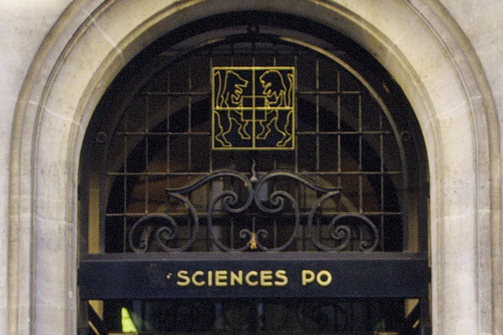 Sciences Po Paris Campus doorway arch