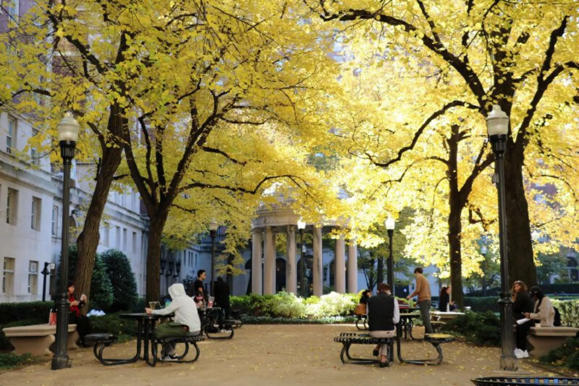 View from Hamilton Hall at Columbia