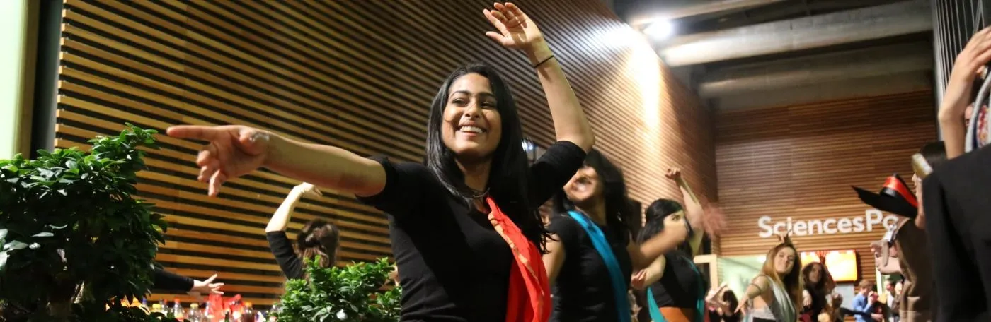 Sciences Po students dancing